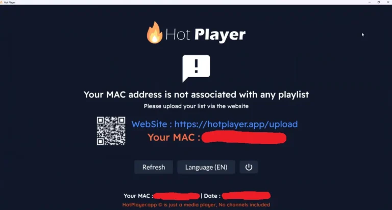 hot player iptv mac address